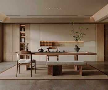 New Chinese Style Tea House-ID:990190987