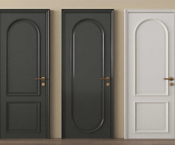 French Style Single Door-ID:888070112