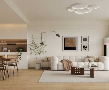 Modern A Living Room-ID:373348954