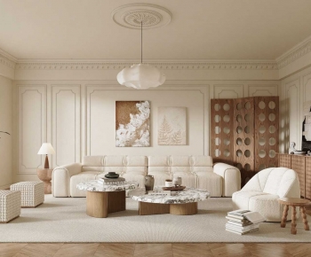 Modern A Living Room-ID:618918907