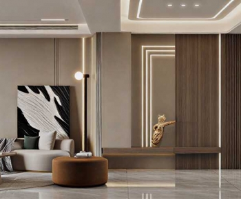 Modern A Living Room-ID:799011955