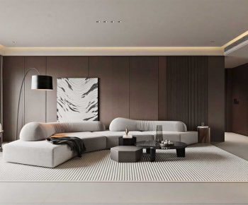 Modern A Living Room-ID:588781122