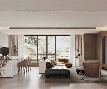 Modern A Living Room-ID:205650095