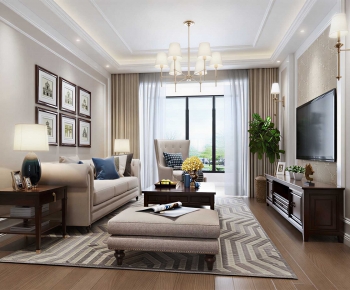 American Style A Living Room-ID:611201053