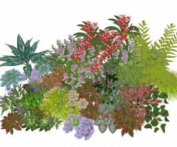 Modern Plant Pile-ID:232343915