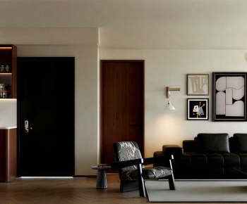 Modern A Living Room-ID:736387014