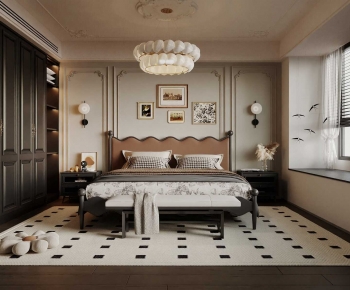 French Style Bedroom-ID:408360968