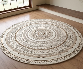 French Style Circular Carpet-ID:322495945