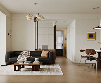 Modern A Living Room-ID:854162938