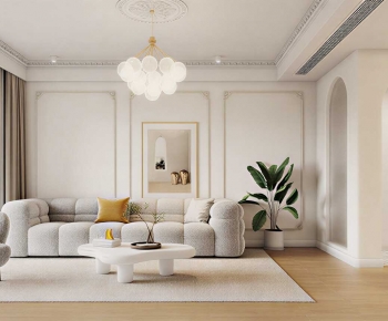 Modern A Living Room-ID:191345937