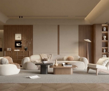 Modern A Living Room-ID:166095973