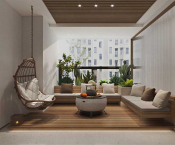 Modern Leisure Balcony-ID:931041963