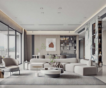 Modern A Living Room-ID:472891092