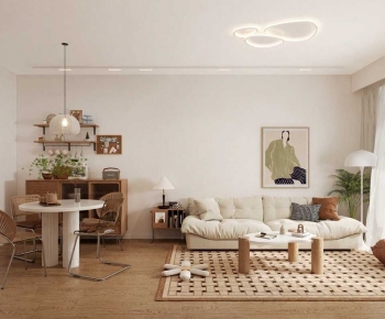 Modern A Living Room-ID:706789973