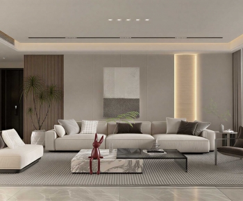 Modern A Living Room-ID:812453036