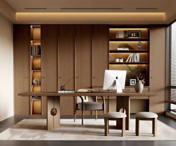 New Chinese Style Study Space-ID:223131905
