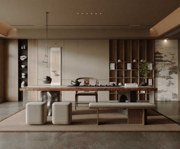 New Chinese Style Tea House-ID:732032063