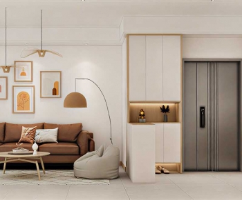 Modern A Living Room-ID:390942102