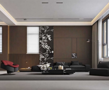 Modern A Living Room-ID:530629221