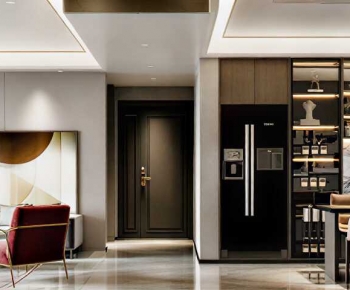 Modern A Living Room-ID:935409181