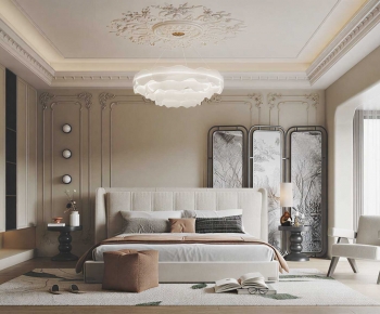 French Style Bedroom-ID:589021925