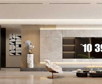 Modern A Living Room-ID:744690907