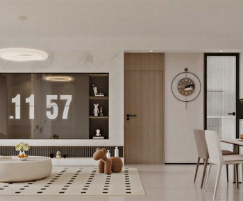 Modern A Living Room-ID:478183988