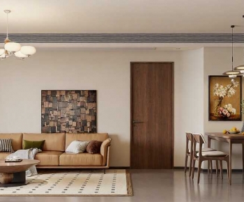 Modern A Living Room-ID:282738929