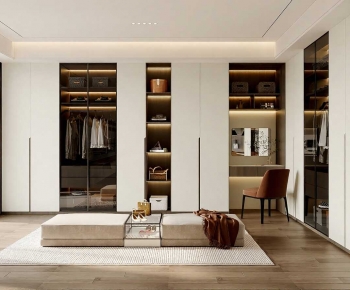 Modern Clothes Storage Area-ID:412259103