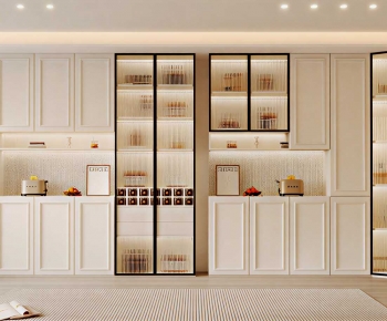 Nordic Style Wine Cabinet-ID:608413935