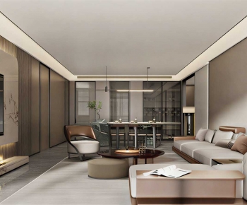 Modern A Living Room-ID:872178081