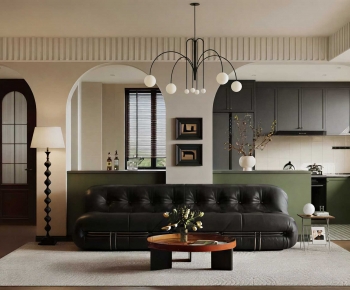 French Style A Living Room-ID:519639028