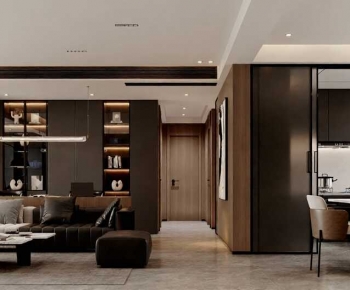 Modern A Living Room-ID:546262034