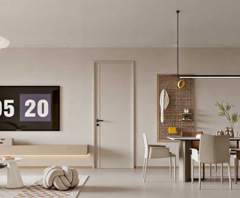 Modern A Living Room-ID:365459923