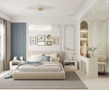 French Style Bedroom-ID:251641996