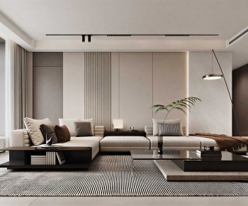 Modern A Living Room-ID:370347985