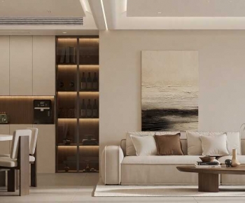 Modern A Living Room-ID:498492965