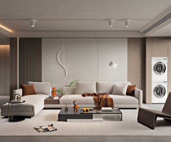 Modern A Living Room-ID:784945019