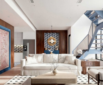 Modern A Living Room-ID:867769001