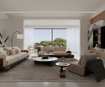 Modern A Living Room-ID:400317915