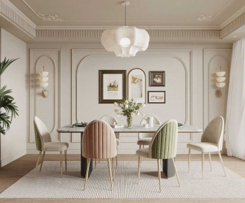 French Style Dining Room-ID:429435979
