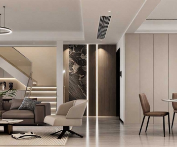 Modern A Living Room-ID:222213037