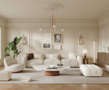 Modern A Living Room-ID:237488994