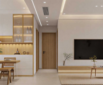 Modern A Living Room-ID:801568988