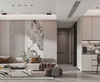 Modern A Living Room-ID:823367121