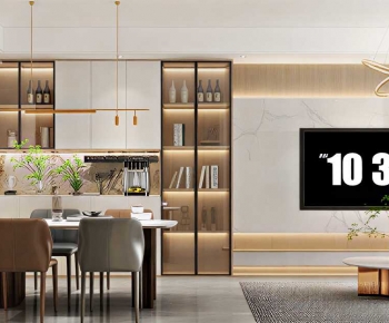 Modern A Living Room-ID:747037896