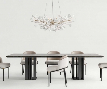 Modern Dining Table And Chairs-ID:918714056