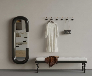 Modern Stool For Changing Shoes-ID:349911935