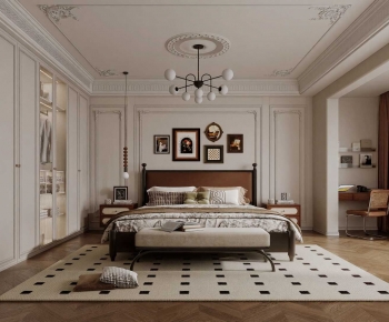 French Style Bedroom-ID:306366923