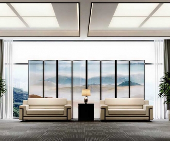 Modern Reception Room-ID:854006056